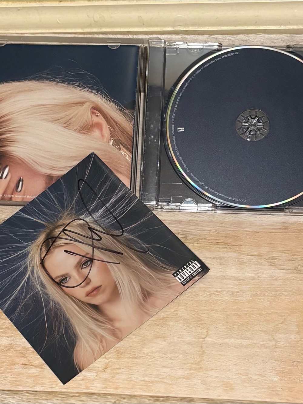 Renee Rapp CD with Signed insert